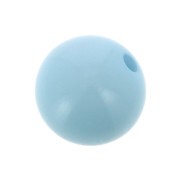 Perle en résine opaque 10 mm Aquamarine x1|raw }}
