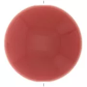 Palet rond en résine opaque 25 mm - Terre cuite x1