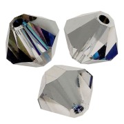 Perles toupies Preciosa - Rondelle Bead 4 mm - Crystal Bermuda Blue x30|raw }}