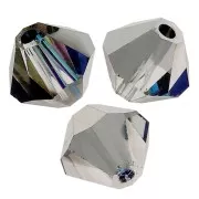 Perles toupies Preciosa - Rondelle Bead 4 mm - Crystal Bermuda Blue x30