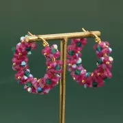 Perles toupies Preciosa - Rondelle Bead 4 mm - Crystal Honey x30