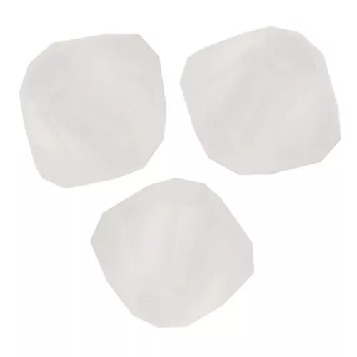 Perles toupies Preciosa - Rondelle Bead 4 mm - Crystal Matt x30