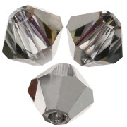 Perles toupies Preciosa - Rondelle Bead 4 mm - Crystal Volcano x30|raw }}