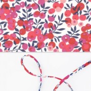 Cordon en tissu Liberty - Wiltshire - Fuchsia/Pink x1m|raw }}