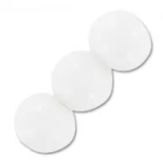 Rondes 6 mm Blanc x15