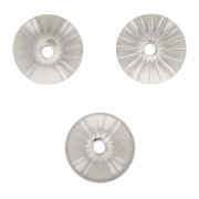 Coupelles striées 6 mm - Acier inoxydable 304 x10|raw }}