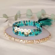 Rondes 4 mm Vert x20