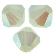 Perles toupies Preciosa - Rondelle Bead 4 mm - Chrysolite Opal AB 2X x30