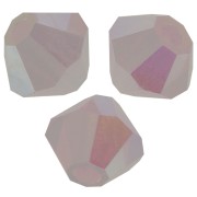 Perles toupies Preciosa - Rondelle Bead 4 mm - Rose Opal AB 2X x30|raw }}