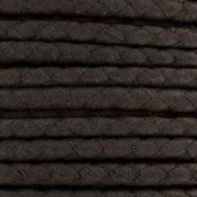 Coton ciré tressé européen 2 mm Noir x 1 m