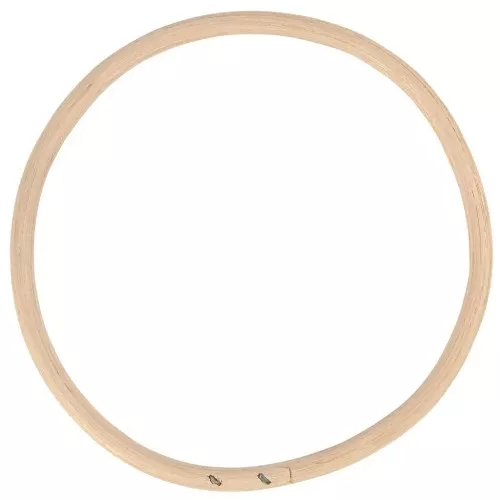 Cercle en bambou 15 cm pour attrape rêve et décoration - Naturel x1
