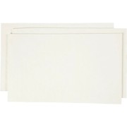 Pulpe de papier 20x12 cm pour fabriquer du papier artisanal soi-même - Blanc x100g