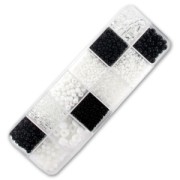 Assortiment de rocailles Preciosa Ornela Crystal/Jet x200g|raw }}