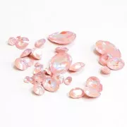 Cabochon PureCrystal 4320 18x13 mm - Crystal Dusty Pink Delite x1