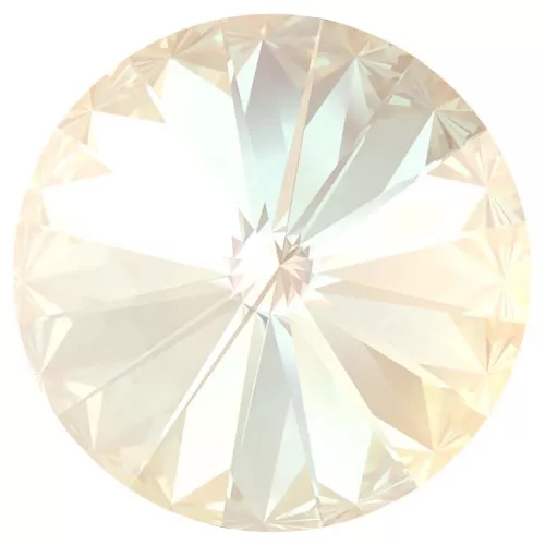 Cabochon PureCrystal 1122 Rivoli 14 mm - Crystal Ivory Cream Delite x1