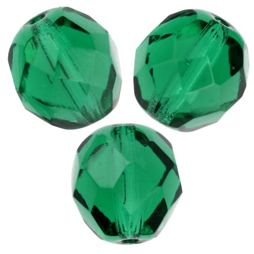 Facettes 8 mm Emerald  x20