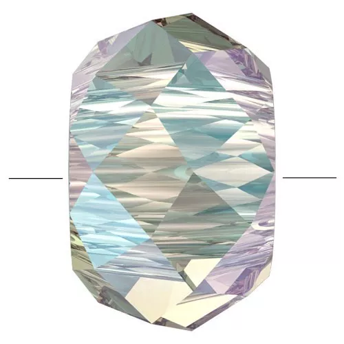 Briolette XL PureCrystal 5042 perle rondelle 6 mm - Crystal Shimmer 2X x1