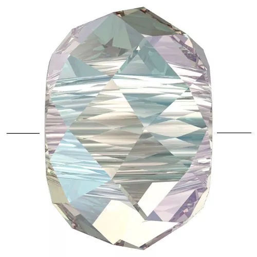 Briolette XL PureCrystal 5042 perle rondelle 8 mm - Crystal Shimmer 2X x1