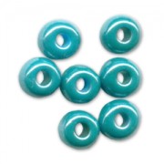 Perles rocailles Preciosa  6/0 4 mm - Aigue Lustré Vert x20g