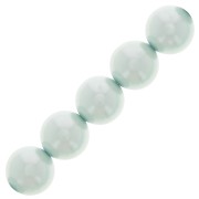 Perles rondes nacrées Preciosa - Round Pearl Maxima 6 mm - Light Blue x20|raw }}
