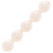 Perles rondes nacrées Preciosa - Round Pearl Maxima 6 mm - Pearlescent White x20|raw }}
