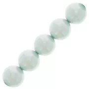 Perles rondes nacrées Preciosa - Round Pearl Maxima 5 mm - Light Blue x25