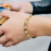 Perles toupies Preciosa - Rondelle Bead 3 mm - Aquamarine AB x30