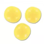 Jaune - Perles en verre tchèque rondes 4 mm Opaque Jaune x50 Perles en verre tchèque rondes 4 mm Opaque Jaune x50