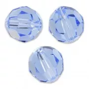 Perles rondes  PureCrystal 5000 6 mm Light Sapphire x6
