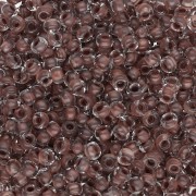 Perles rocailles Preciosa 9/0 2.5 mm - Crystal Chocolate Brown x20g