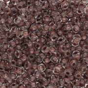 Perles rocailles Preciosa 9/0 2.5 mm - Crystal Chocolate Brown x20g