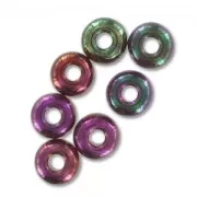 Perles rocailles Preciosa  6/0 4 mm - Purple Iris x20g