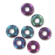 Perles rocailles Preciosa  6/0 4 mm - Blue Iris x20g