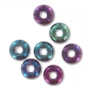 Perles rocailles Preciosa  6/0 4 mm - Blue Iris x20g