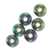 Perles rocailles Preciosa  6/0 4 mm - Green Iris x20g