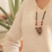 Perles Heishi rondelles en pierre gemme 5x1.5 mm Cornaline x20