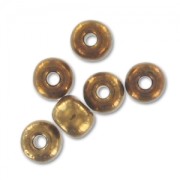 Perles rocailles Preciosa 6/0 4 mm - Cuivre Bronze x20g