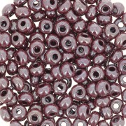 Preciosa Perles rocailles 6/0 4 mm - Caramel Nacré x20g