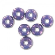 Perles rocailles Preciosa  6/0 4 mm - Luster Lumi Amethyst x20g