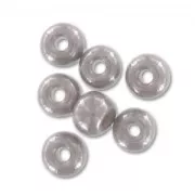 Perles rocailles Preciosa  6/0 4 mm - Luster Grey x20g