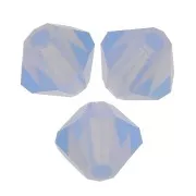 Perles toupies Preciosa - Rondelle Bead 4 mm - Light Sapphire Opal x30