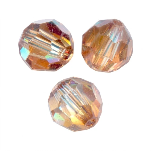 Perle ronde PureCrystal 5000 8 mm - Crystal Copper x1