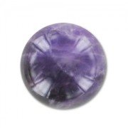 Perle ronde en pierre gemme Amethyste  14 mm x1