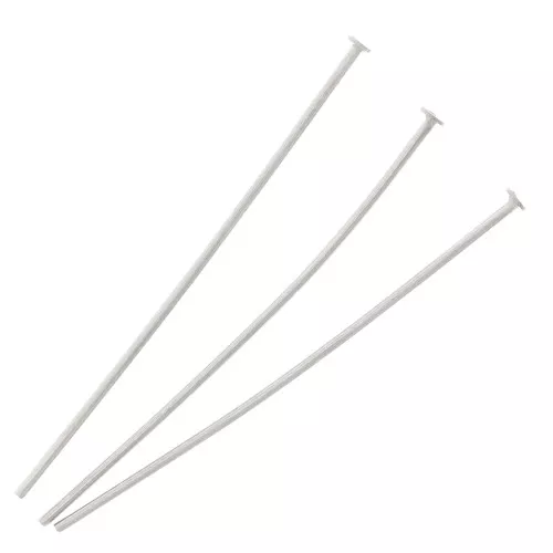 Clous tête plate 40x0.8 mm - Acier inoxydable x10