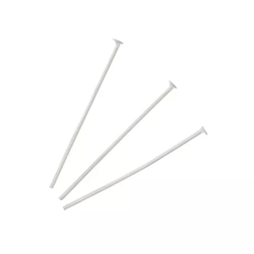 Clou tête plate 25x0.7 mm - Acier inoxydable x10