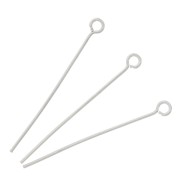 Clous tête ronde 35x0.8 mm - Acier inoxydable x10|raw }}