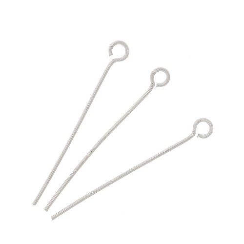 Clous tête ronde 30x0.7 mm - Acier inoxydable x10