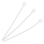 Clous tête ronde 40x0.6 mm - Acier inoxydable x10|raw }}