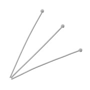 Clous tête boule 40x0.7 mm - Acier inoxydable x10|raw }}