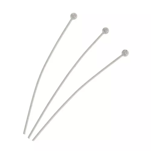 Clous tête boule 35x0.6 mm - Acier inoxydable 304 x10